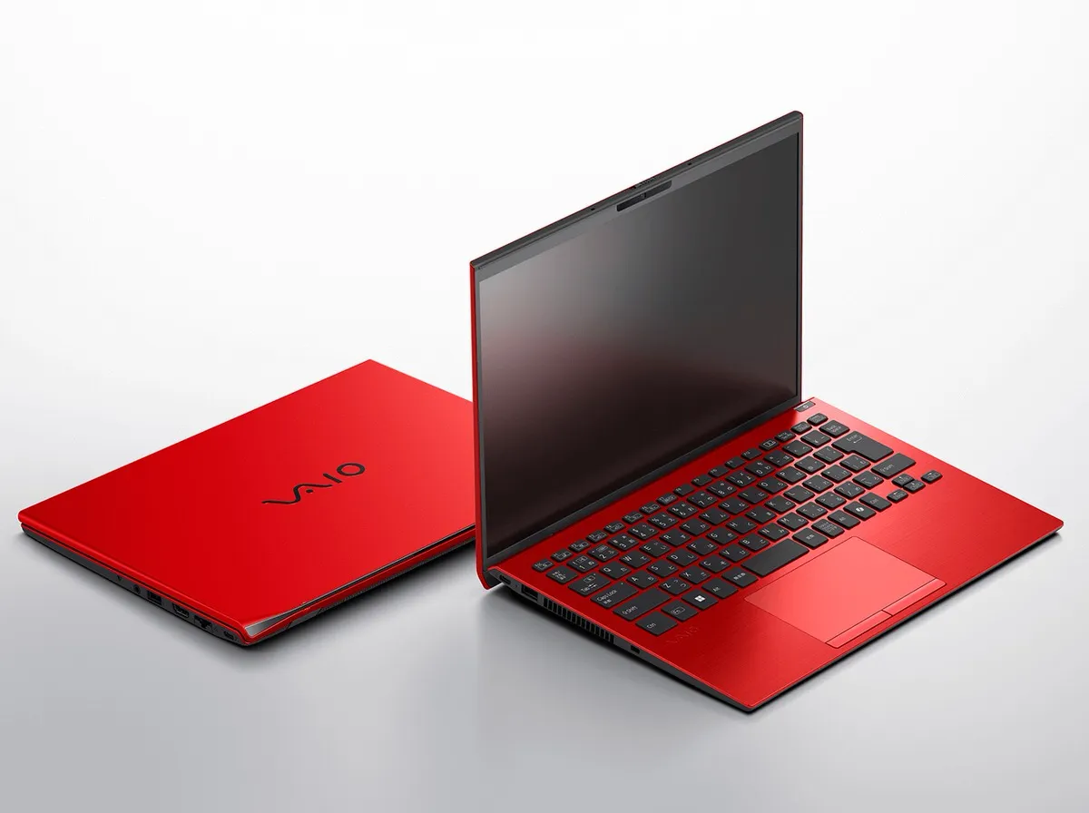 VAIO SX14-R 新增限定色“Fine Red”。 14英寸、1kg以下高端机的新选择