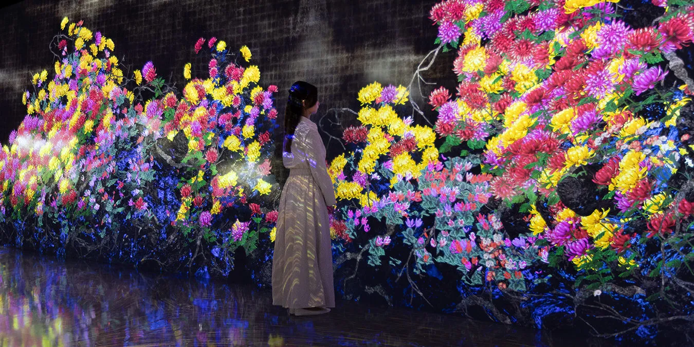 Galaxy原宿✕TeamLab的合作展览已更新。用Z Flip7体验“永恒的当下持续的生与死”