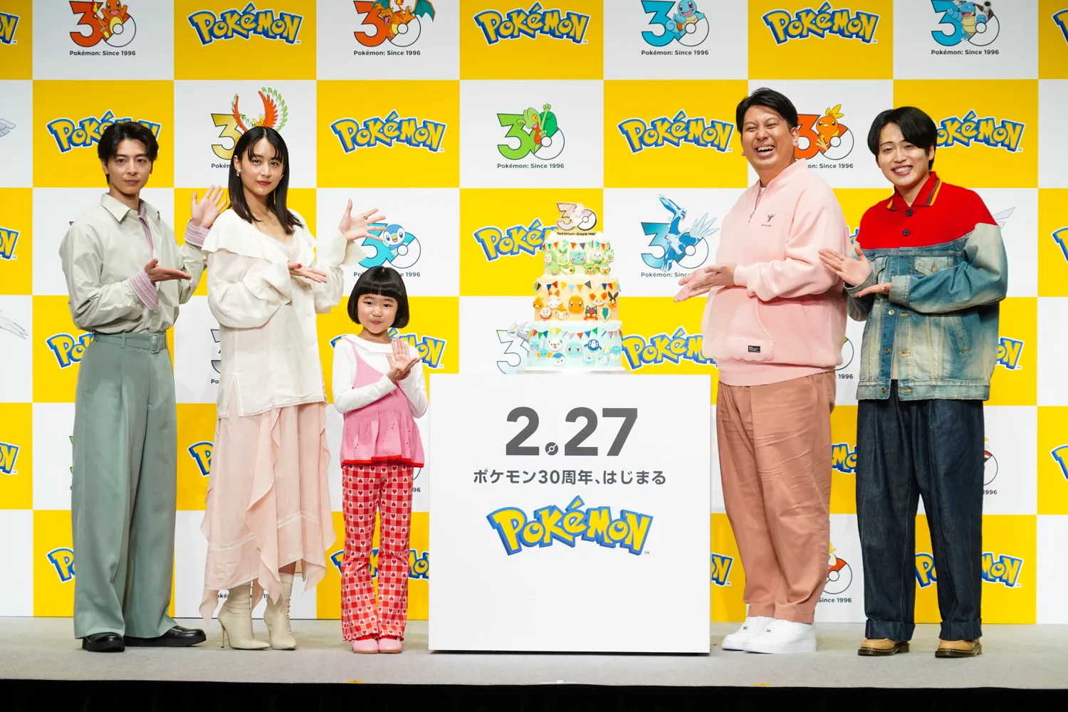 精灵宝可梦 30 周年纪念项目启动,发布 1025 个物种徽标。与全日空、职业棒球、JOC的大规模合作