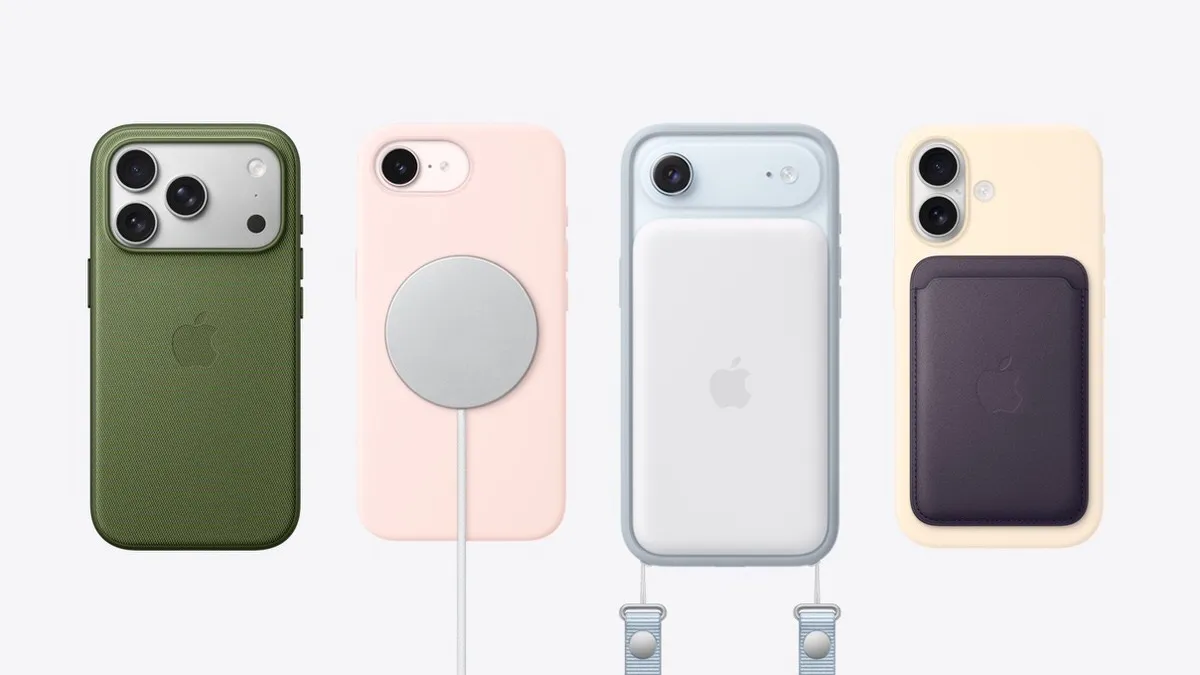 “iPhone 17e”正品保护壳发布。 “iPhone 17”正品手机壳和表带的新“春天”颜色