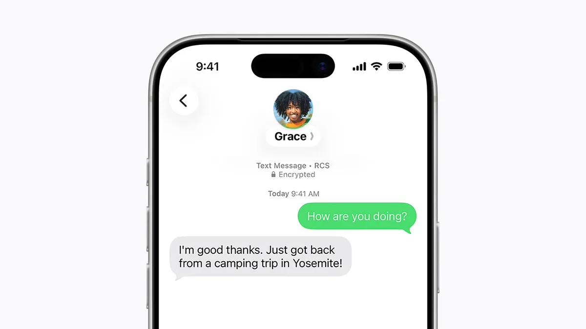 Apple 和 Google 开始在 iPhone 和 Android 之间进行 RCS 加密（测试版）。解决跨操作系统安全问题
