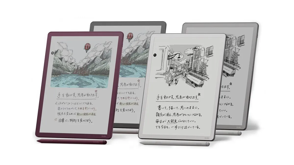 亚马逊宣布推出色彩兼容的“Kindle Scribe Colorsoft”。推出 11 英寸及更快的新一代型号